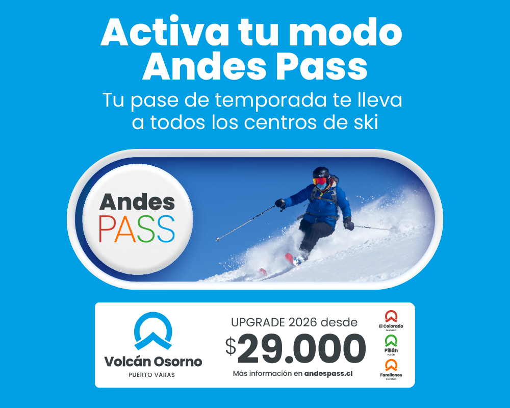 Activa tu modo Andes Pass 2026.